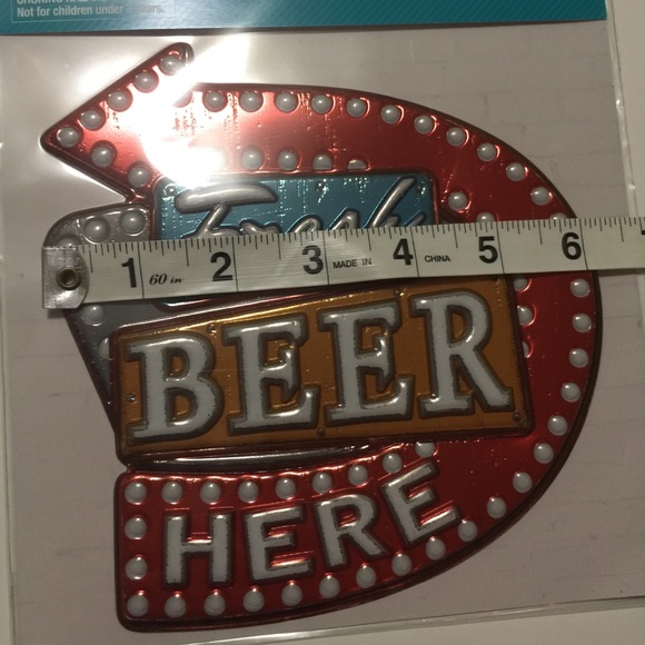 Small beer sign wall sticker - Picture 6 of 7